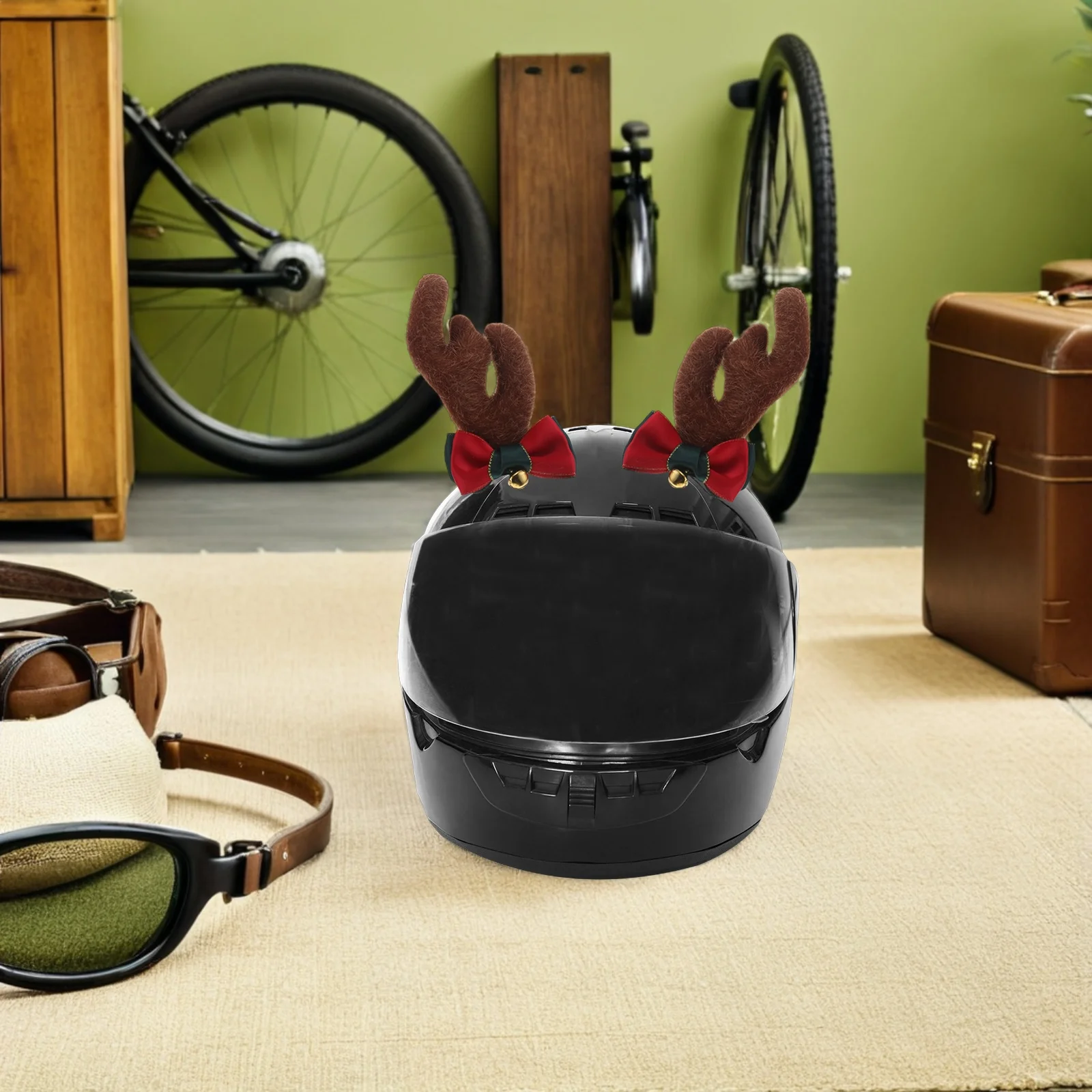 Christmas Reindeer Antler Decoration Suction Cup Mount For Motorcycle Skiing Biking Cycling Removable Deer Horn
Christmas Reindeer Antler Decoration Suction Cup Mount For Motorcycle Skiing Biking Cycling Removable Deer Horn