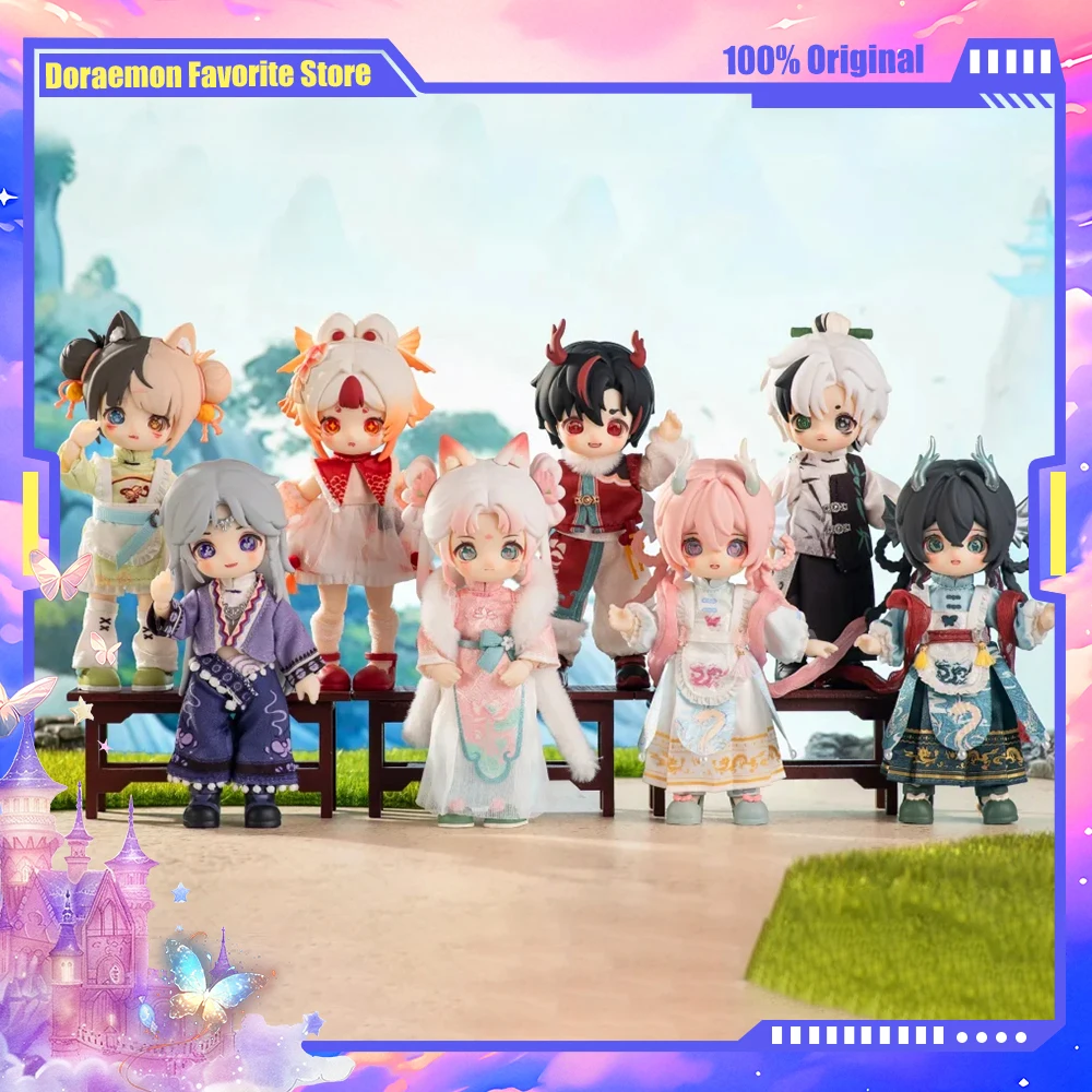 Original NAGI 4 Exchange The Untrammeled Traveler Series 1/12 Blind Box Ob11 Bjd Articular Mobility Cute Anime Action Figure Toy
Original NAGI 4 Exchange The Untrammeled Traveler Series 1/12 Blind Box Ob11 Bjd Articular Mobility Cute Anime Action Figure Toy