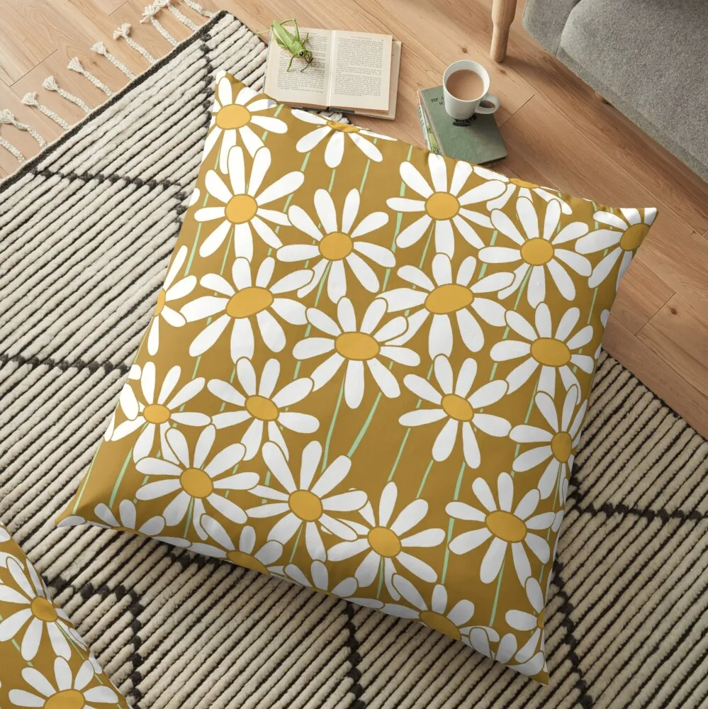 Yellow Daisies Floor Pillow Pillow Covers Decorative Decorative Sofa Cushion
Yellow Daisies Floor Pillow Pillow Covers Decorative Decorative Sofa Cushion