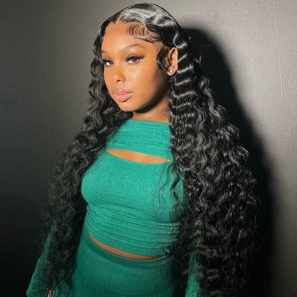 Deep wave frontal wig 5x5 Closure lace front wig human hair for Women 30 inch curly wigs clearance Brazilian Glueless Wigs
Deep wave frontal wig 5x5 Closure lace front wig human hair for Women 30 inch curly wigs clearance Brazilian Glueless Wigs