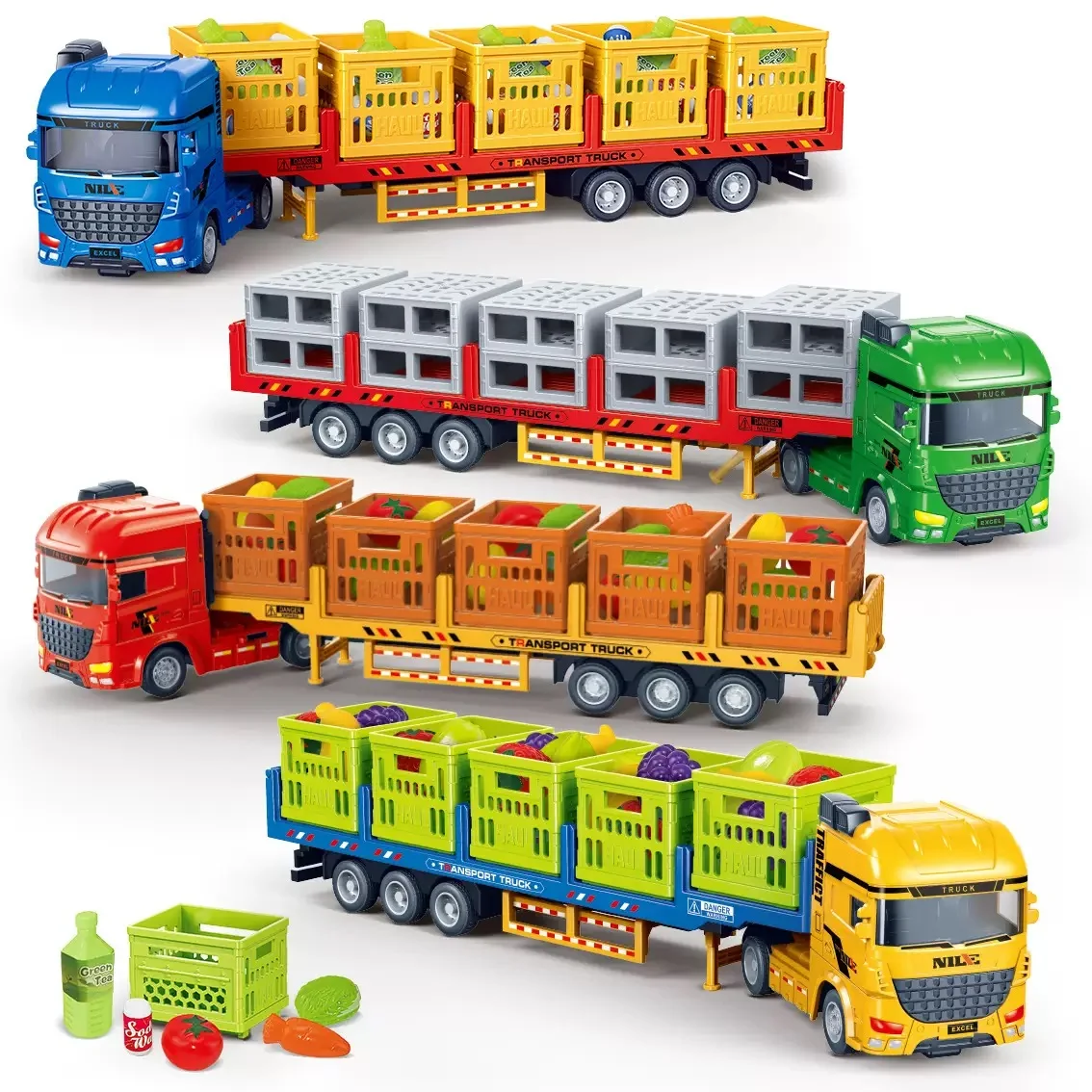 Simulation alloy die-cast freight roadblock fruit and vegetable transport truck baby large car model toy children's gift
Simulation alloy die-cast freight roadblock fruit and vegetable transport truck baby large car model toy children's gift