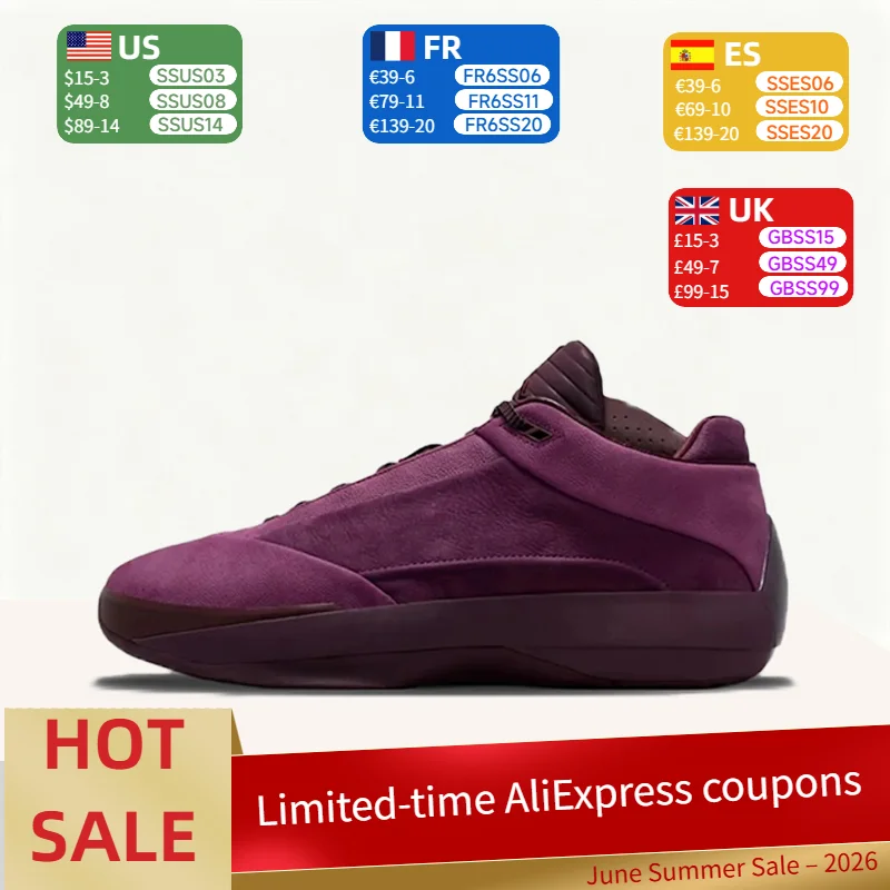 Nike Jordan Air Jordan 40 Stylish, Minimalist, Comfortable, Versatile, and Durable Men's Basketball Shoes in Burgundy HM9932-601
Nike Jordan Air Jordan 40 Stylish, Minimalist, Comfortable, Versatile, and Durable Men's Basketball Shoes in Burgundy HM9932-601