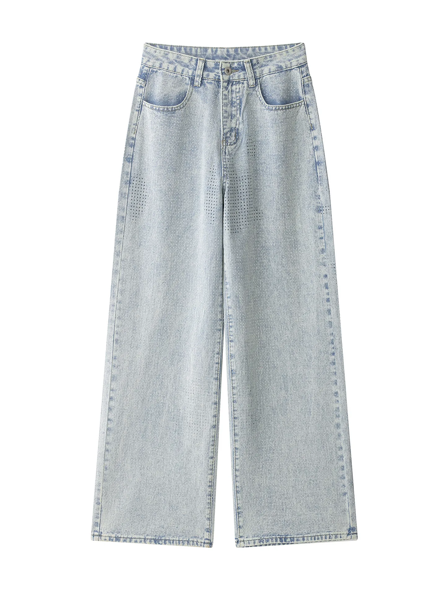 Withered Casual High Waisted Star Printed Diamond Studded Denim Straight Leg Pants Jeans Women's Denim Pants Woman Clothes
Withered Casual High Waisted Star Printed Diamond Studded Denim Straight Leg Pants Jeans Women's Denim Pants Woman Clothes