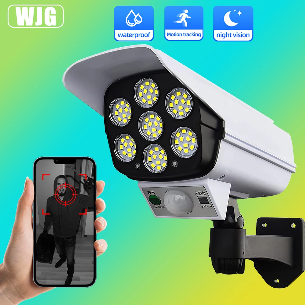 Solar Powered Led Motion Sensor Outdoor Wall Light Motion Sensor Security Dummy Camera Waterproof IP65 Lighting for Garden Lamp
Solar Powered Led Motion Sensor Outdoor Wall Light Motion Sensor Security Dummy Camera Waterproof IP65 Lighting for Garden Lamp