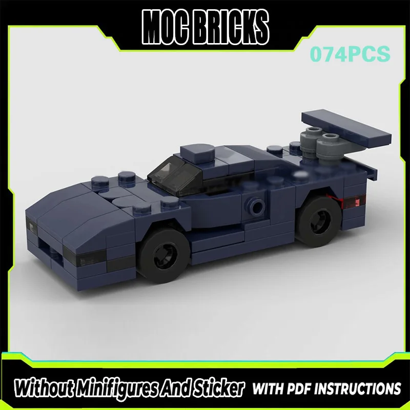 Конструктор MOC: Гоночная машина GT1, темно-синяя, модульная, технологичная, подарок на праздники, набор для сборки, детские игрушки
Конструктор MOC: Гоночная машина GT1, темно-синяя, модульная, технологичная, подарок на праздники, набор для сборки, детские игрушки