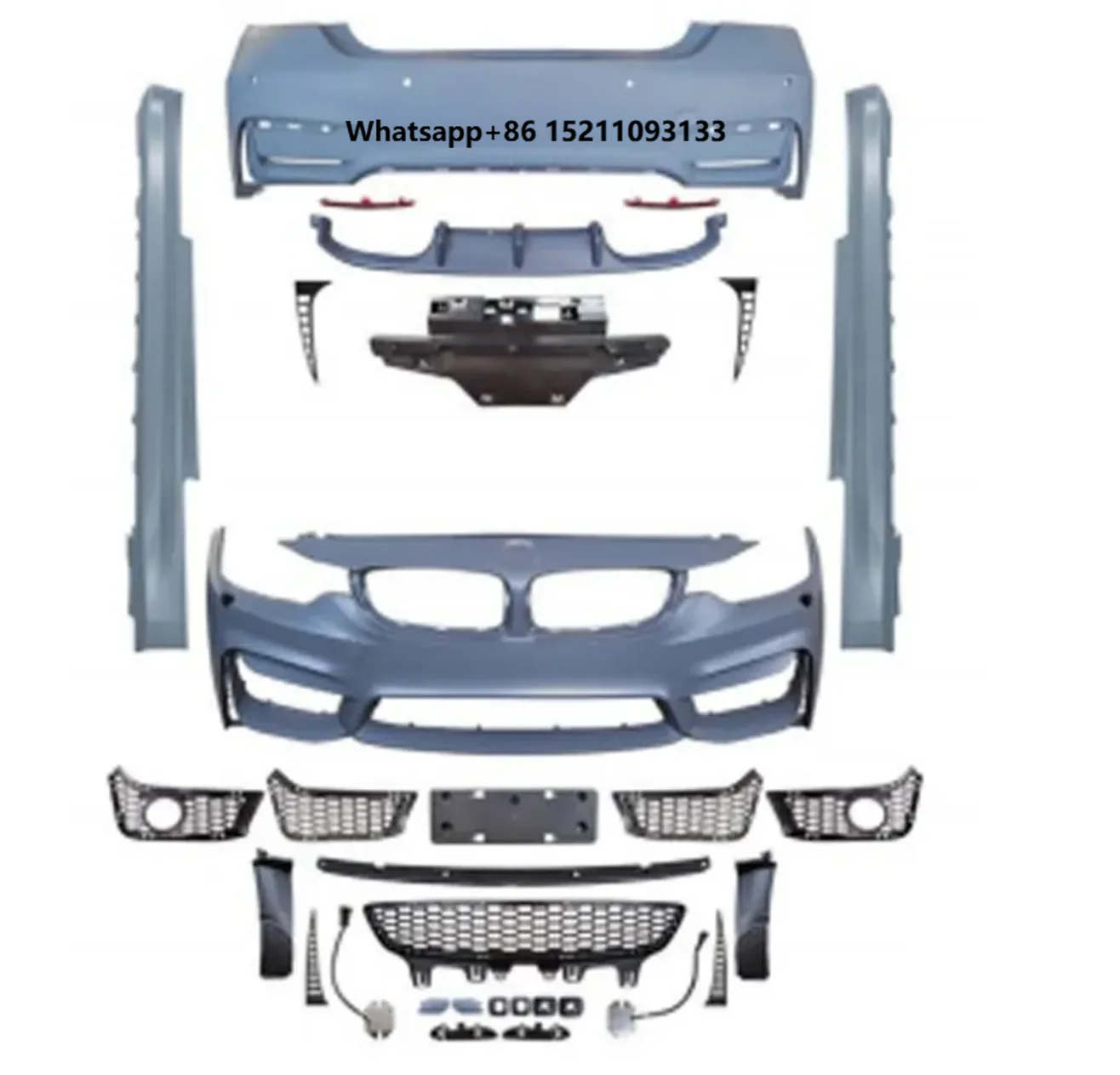 F32/F33/F36 to M4 Converted Classic Car Body Kit with Front/Rear Bumpers & Side Skirts (14-19)
F32/F33/F36 to M4 Converted Classic Car Body Kit with Front/Rear Bumpers & Side Skirts (14-19)