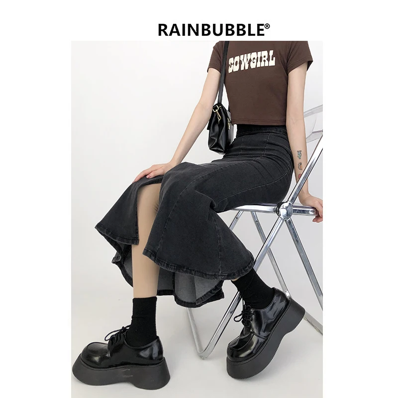 Women High Waist Pleated Ruffled Black Denim Skirts Women Slim Hip Mermaid Skirt Woman Chic Skirts Femme Autumn Winter 2025 New
Women High Waist Pleated Ruffled Black Denim Skirts Women Slim Hip Mermaid Skirt Woman Chic Skirts Femme Autumn Winter 2025 New