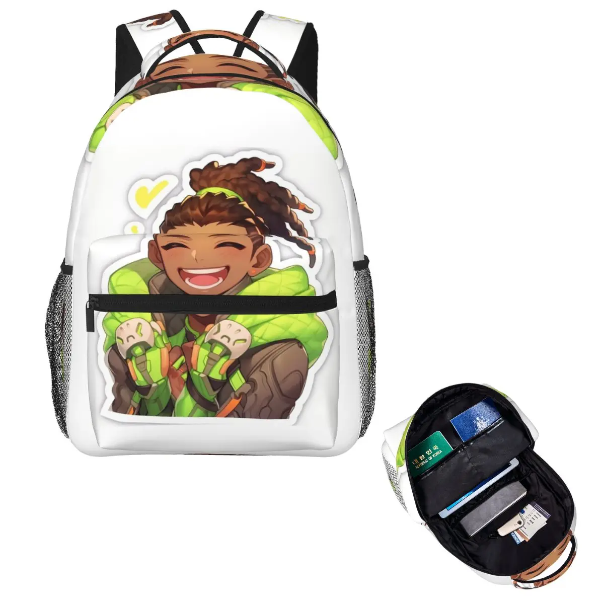Cute Lucio Student Backpack School Bag Hiking Travel Daypack for Men Women Fashion Bookbag Shoulder Bags
Cute Lucio Student Backpack School Bag Hiking Travel Daypack for Men Women Fashion Bookbag Shoulder Bags