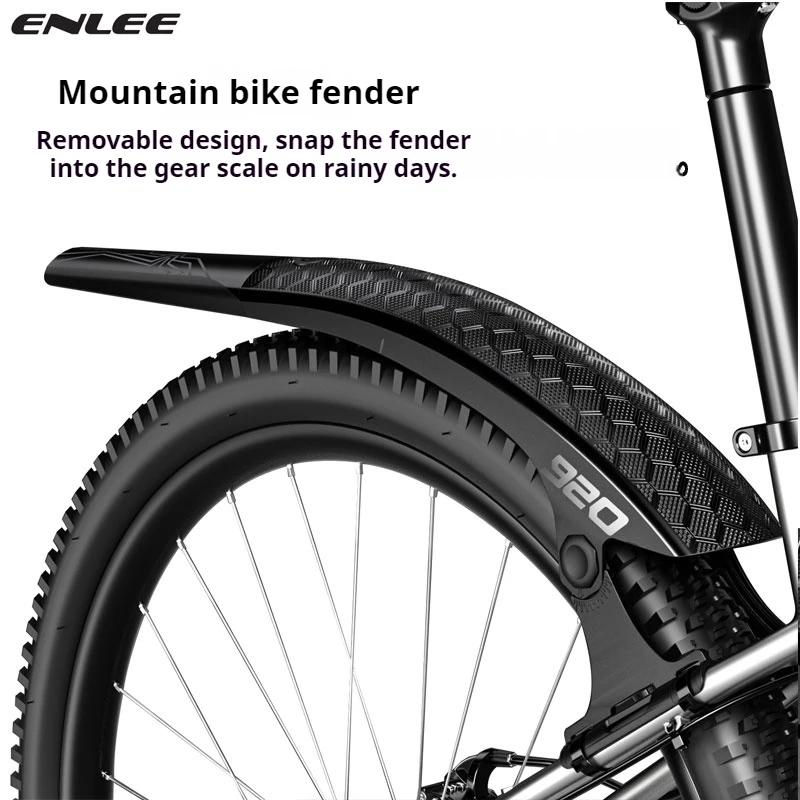 Special mountain bike mudguard bicycle lengthened and widened rain shield quick release adjustable acessorios para bike
Special mountain bike mudguard bicycle lengthened and widened rain shield quick release adjustable acessorios para bike