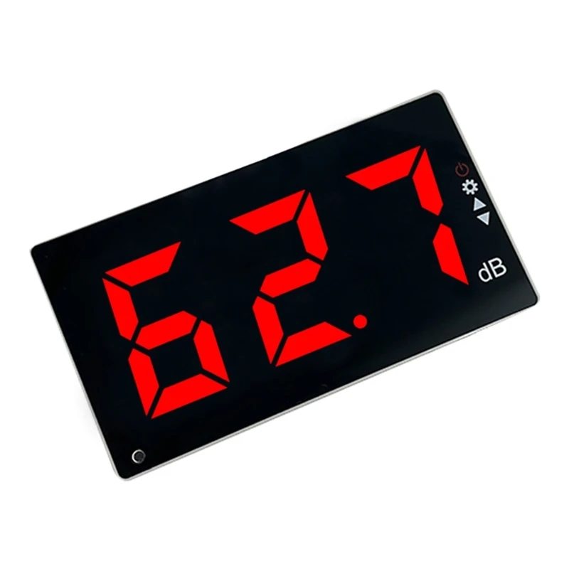 Sound Level Meter Tester 30-130db, 3Inch Screen LED Display Wall Hanging Type Decibel Noise Measuring with Alarm
Sound Level Meter Tester 30-130db, 3Inch Screen LED Display Wall Hanging Type Decibel Noise Measuring with Alarm