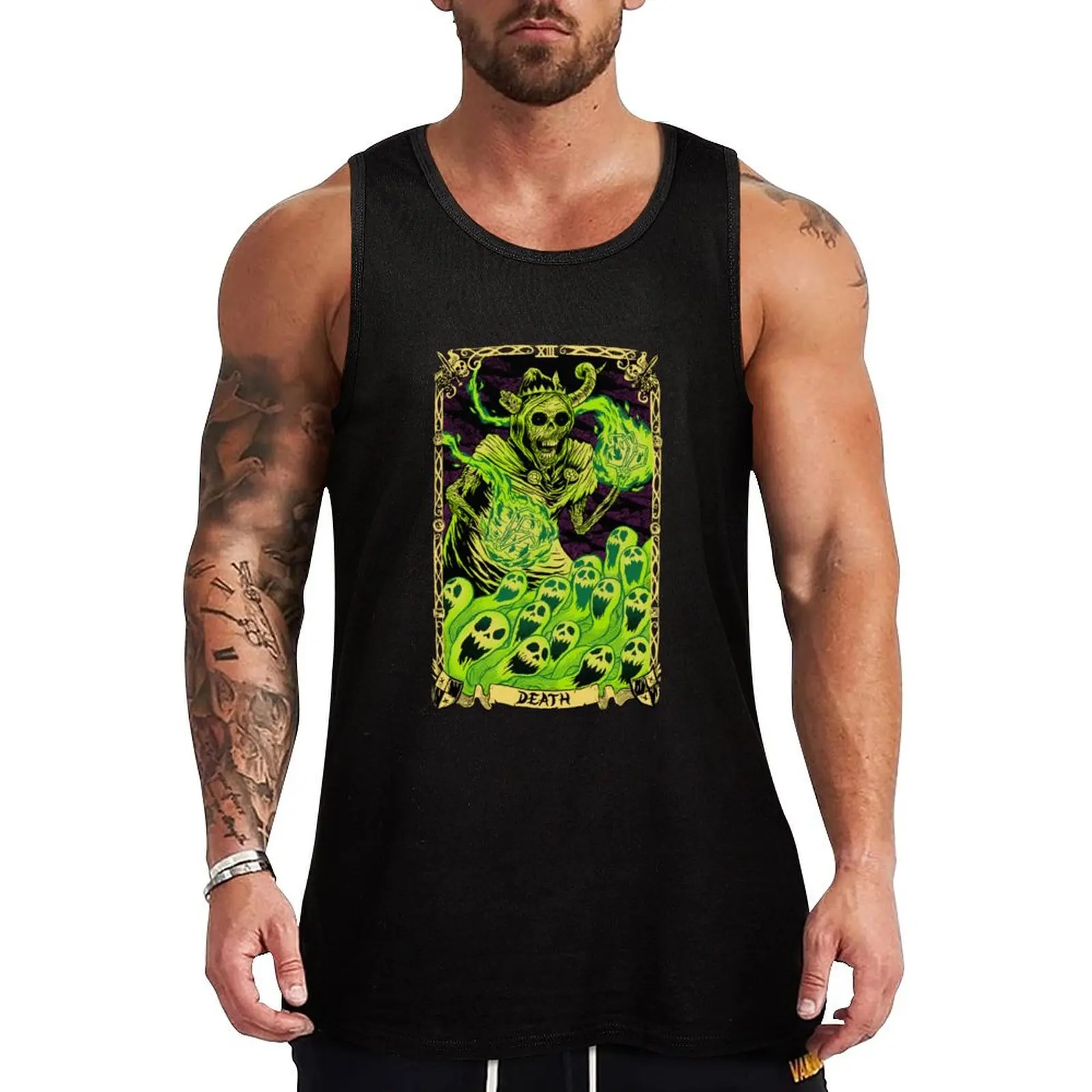 The Lich DEATH Highly Detailed Color Art, Halloween Poster, Gothic Gift for Adventure Time fan for Birthday, Christmas, Tank Top
The Lich DEATH Highly Detailed Color Art, Halloween Poster, Gothic Gift for Adventure Time fan for Birthday, Christmas, Tank Top