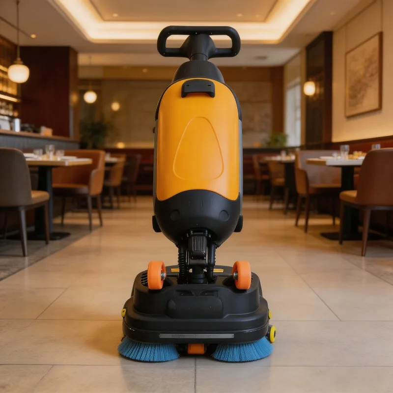 Walk Behind Floor Scrubber 50L Clean Water Tank 55L Recovery Tank Automatic Scrubber Dryer for Large Area Factory Floor
Walk Behind Floor Scrubber 50L Clean Water Tank 55L Recovery Tank Automatic Scrubber Dryer for Large Area Factory Floor