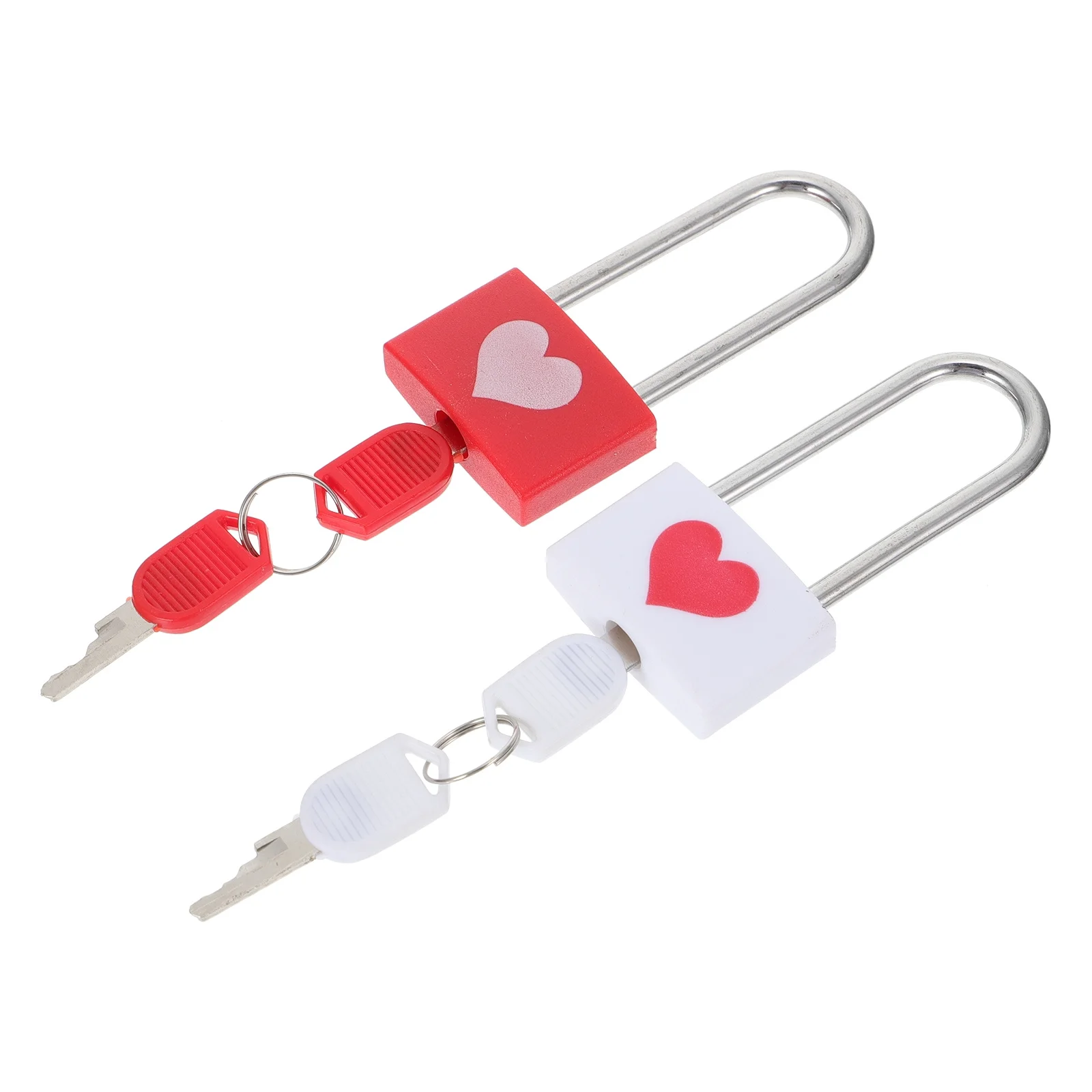2Pcs Mini Couple Locks Long Handle Luggage Padlock for Drawer Crate Box Versatile Portable Travel Lock Rust-Resistant Secure
2Pcs Mini Couple Locks Long Handle Luggage Padlock for Drawer Crate Box Versatile Portable Travel Lock Rust-Resistant Secure