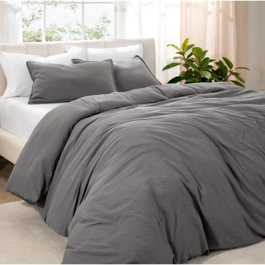 Microfiber Duvet Cover Set Ultra Soft Washed Microfiber Oversized King Size LinenLike Look Easy Care Breathable Fabric Our Softe
Microfiber Duvet Cover Set Ultra Soft Washed Microfiber Oversized King Size LinenLike Look Easy Care Breathable Fabric Our Softe