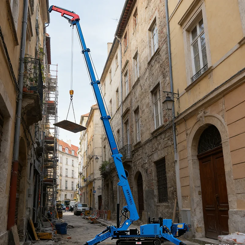 Customized Mini Spider Crane Hydraulic Crawler Crane With Telescopic Boom Wireless Remote Control For Construction Lifting Work
Customized Mini Spider Crane Hydraulic Crawler Crane With Telescopic Boom Wireless Remote Control For Construction Lifting Work