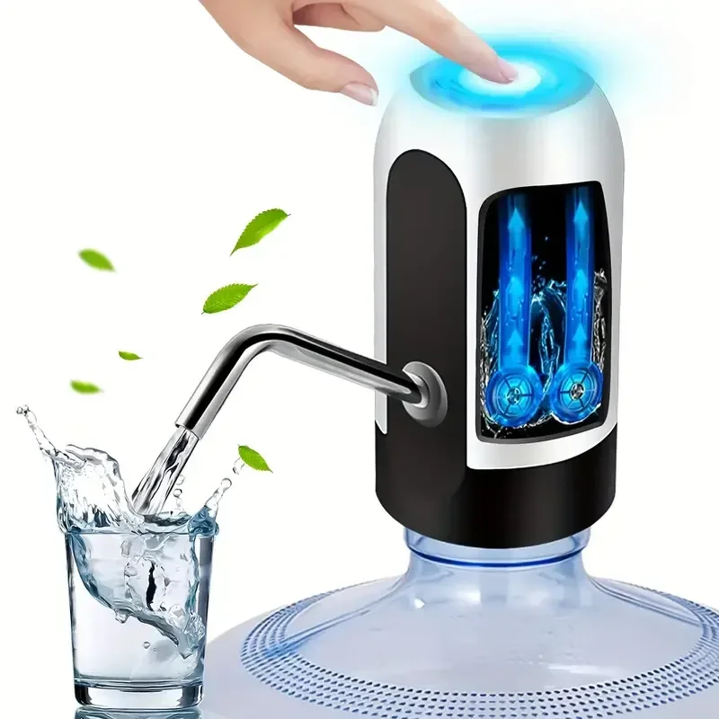 USB Rechargeable Electric Water Bottle Pump Automatic Drinking Water Dispenser with Power Switch Portable for Camping Pool toy
USB Rechargeable Electric Water Bottle Pump Automatic Drinking Water Dispenser with Power Switch Portable for Camping Pool toy