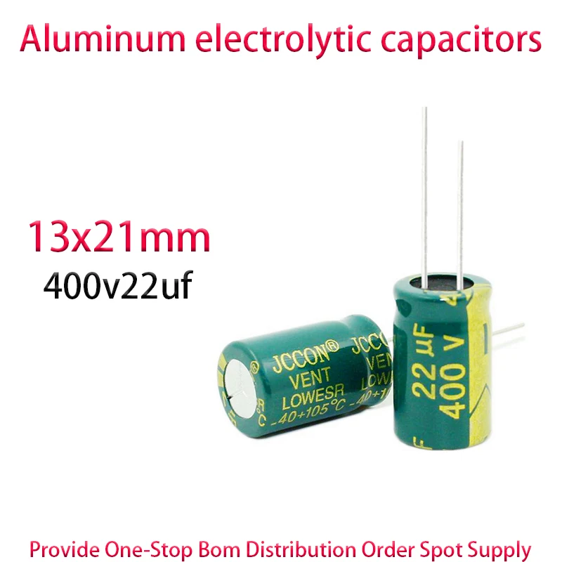 400v22uf size 13x21mm Long life high-frequency low impedance low ripple capacitor 100PCS
400v22uf size 13x21mm Long life high-frequency low impedance low ripple capacitor 100PCS