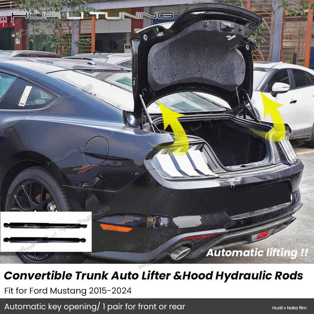KQX For Ford Mustang S550 S650 2015-2024 Conversion Trunk Auto Lift Hood Hydraulic Rod Support Original Replacement Auto Accesso
KQX For Ford Mustang S550 S650 2015-2024 Conversion Trunk Auto Lift Hood Hydraulic Rod Support Original Replacement Auto Accesso