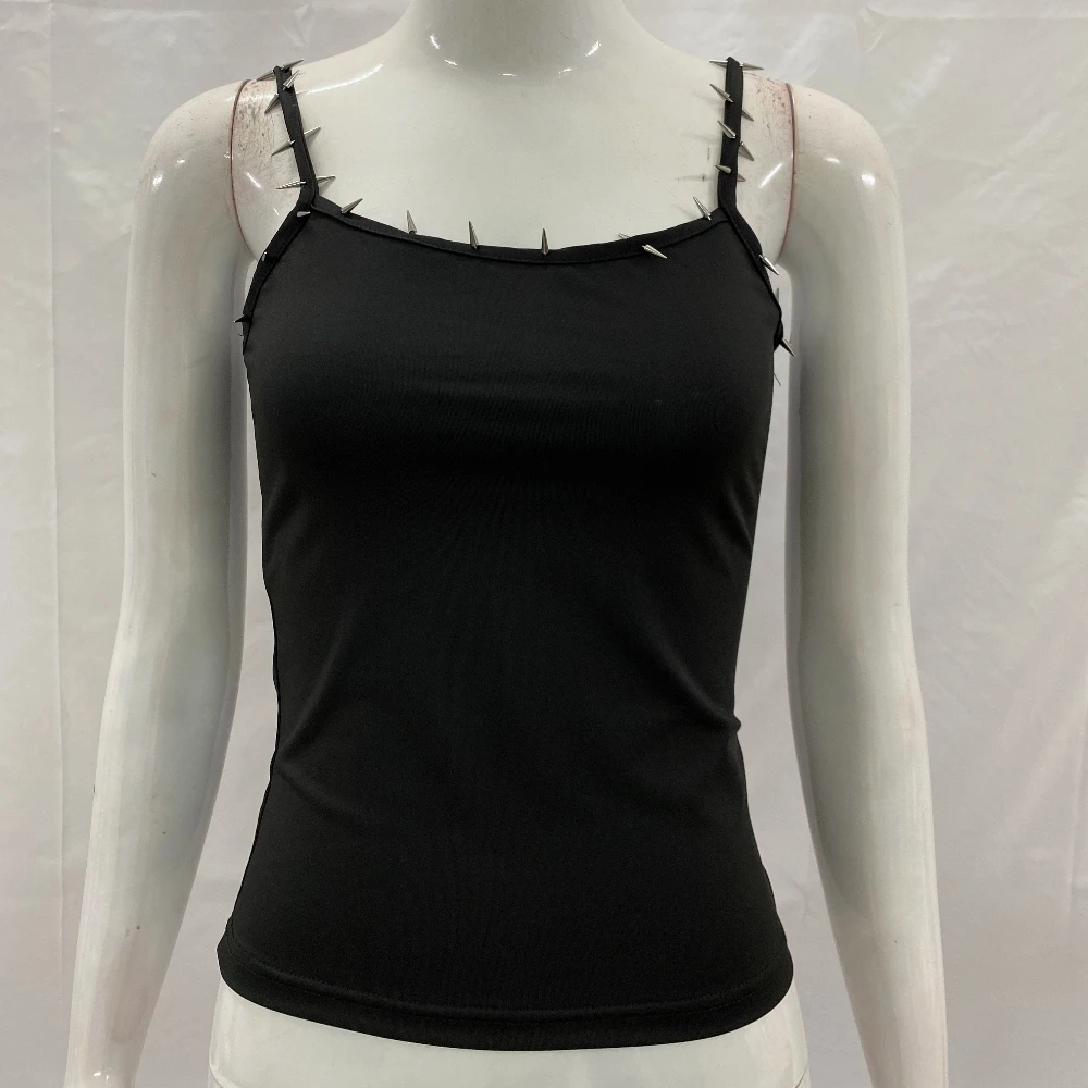 Women's Sexy Gothic Tank Top Personalized Willow Nail Summer Autumn Short Style Solid Color American Fashion
Women's Sexy Gothic Tank Top Personalized Willow Nail Summer Autumn Short Style Solid Color American Fashion