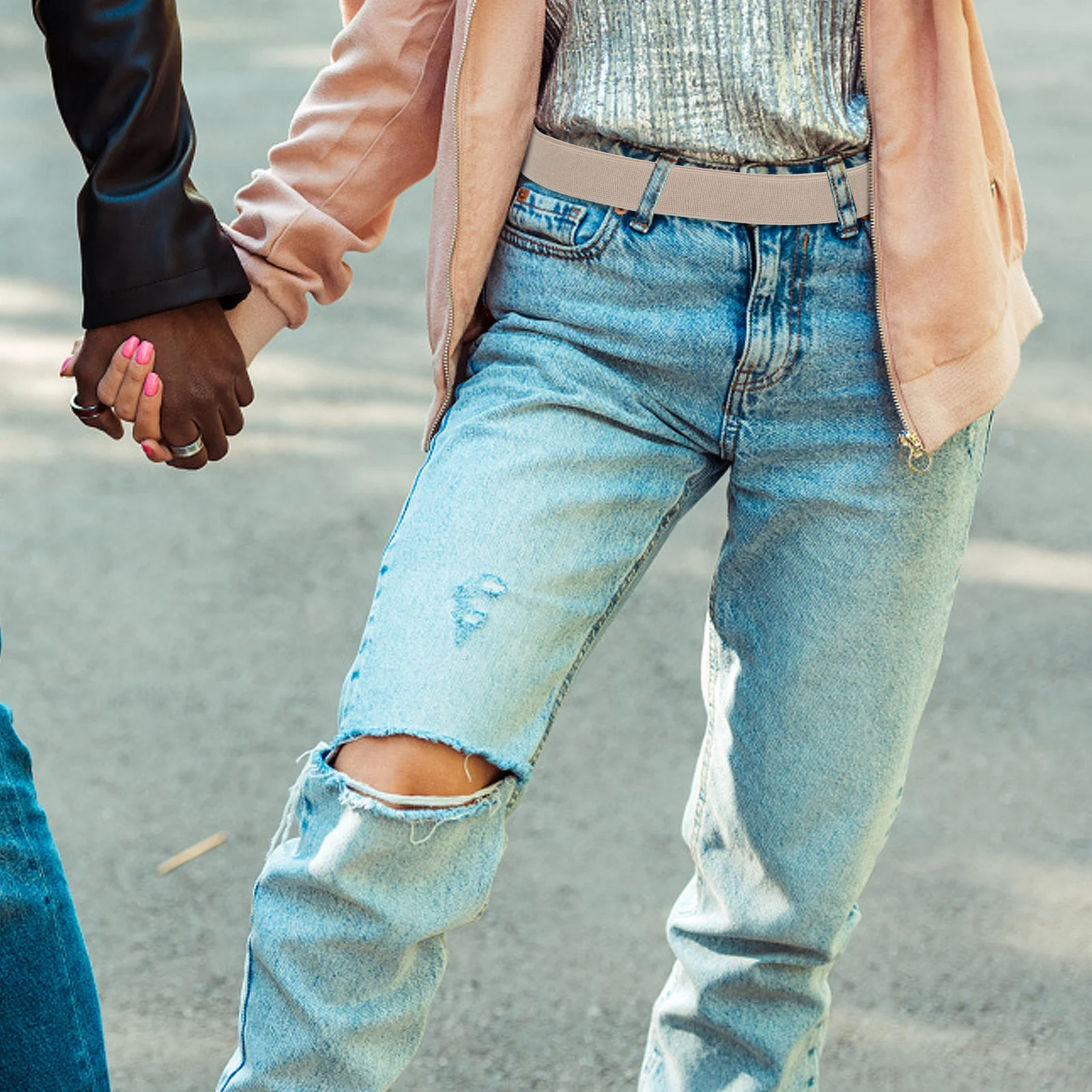 Elastic Waist Belt for Women Men Stretchy Belt PU Adjustable Dress Pant Jeans Versatile Durable Fashion Accessory
Elastic Waist Belt for Women Men Stretchy Belt PU Adjustable Dress Pant Jeans Versatile Durable Fashion Accessory