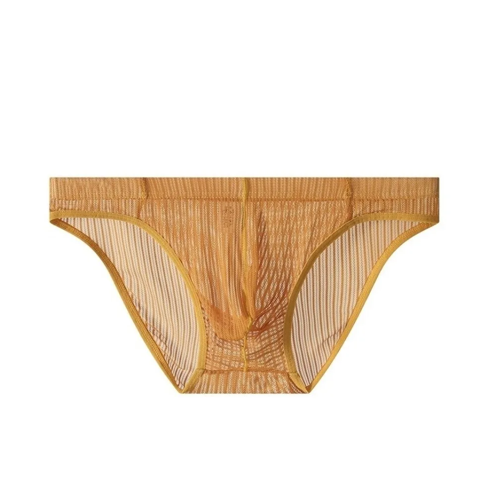 Soft Lingerie Men's Triangle Panties Mid Waist Mesh Transparent Briefs Large Size Breathable Underwear for Men Four Seasons
Soft Lingerie Men's Triangle Panties Mid Waist Mesh Transparent Briefs Large Size Breathable Underwear for Men Four Seasons