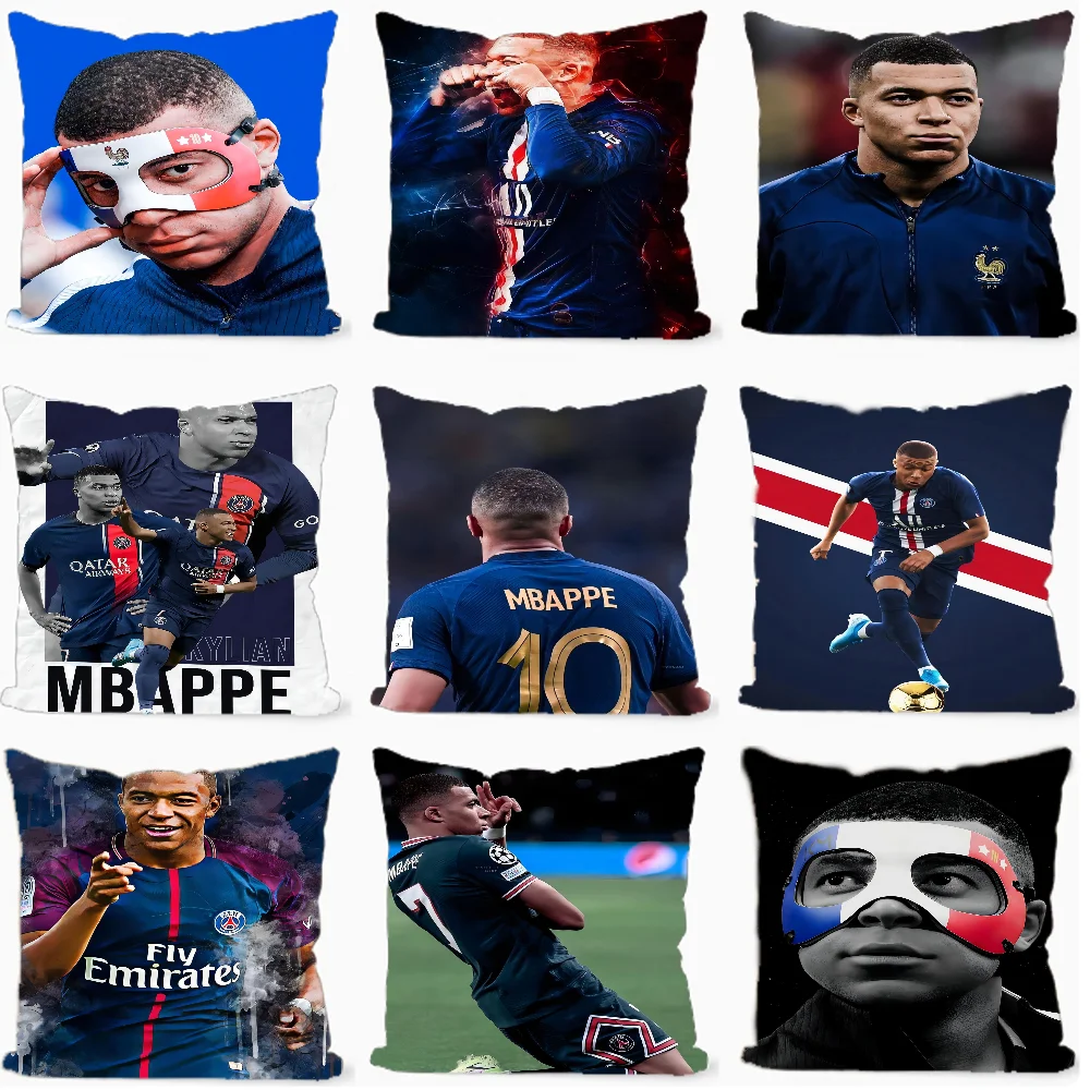 Football Cool-M-Mbappe Superstar Pillow Cover Design Cushion Cover Decor Holiday Decorati
Football Cool-M-Mbappe Superstar Pillow Cover Design Cushion Cover Decor Holiday Decorati