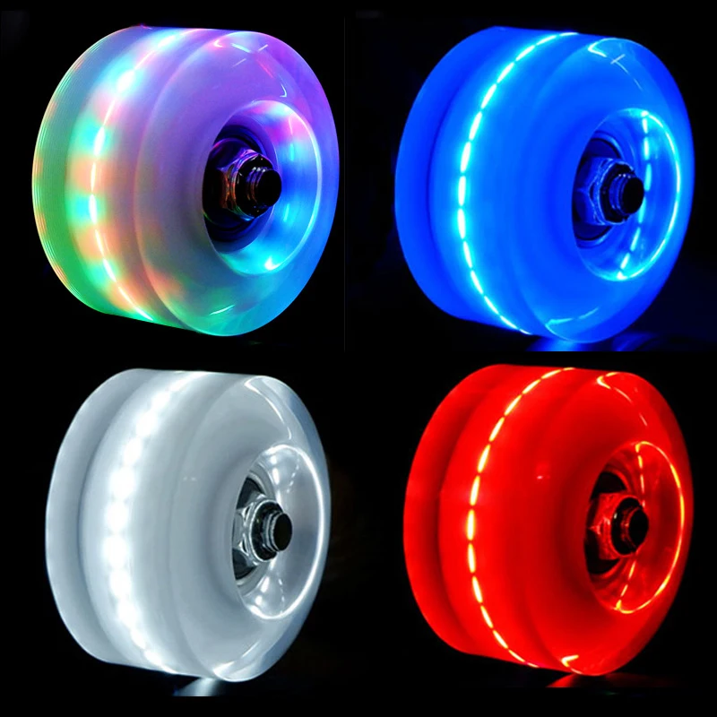 4 PCS Led Roller Skates Rubber Wheels 82A 58x32 High-resilience with ABEC-5 Bearing Street Asphalt Road Indoor Skating Roller
4 PCS Led Roller Skates Rubber Wheels 82A 58x32 High-resilience with ABEC-5 Bearing Street Asphalt Road Indoor Skating Roller