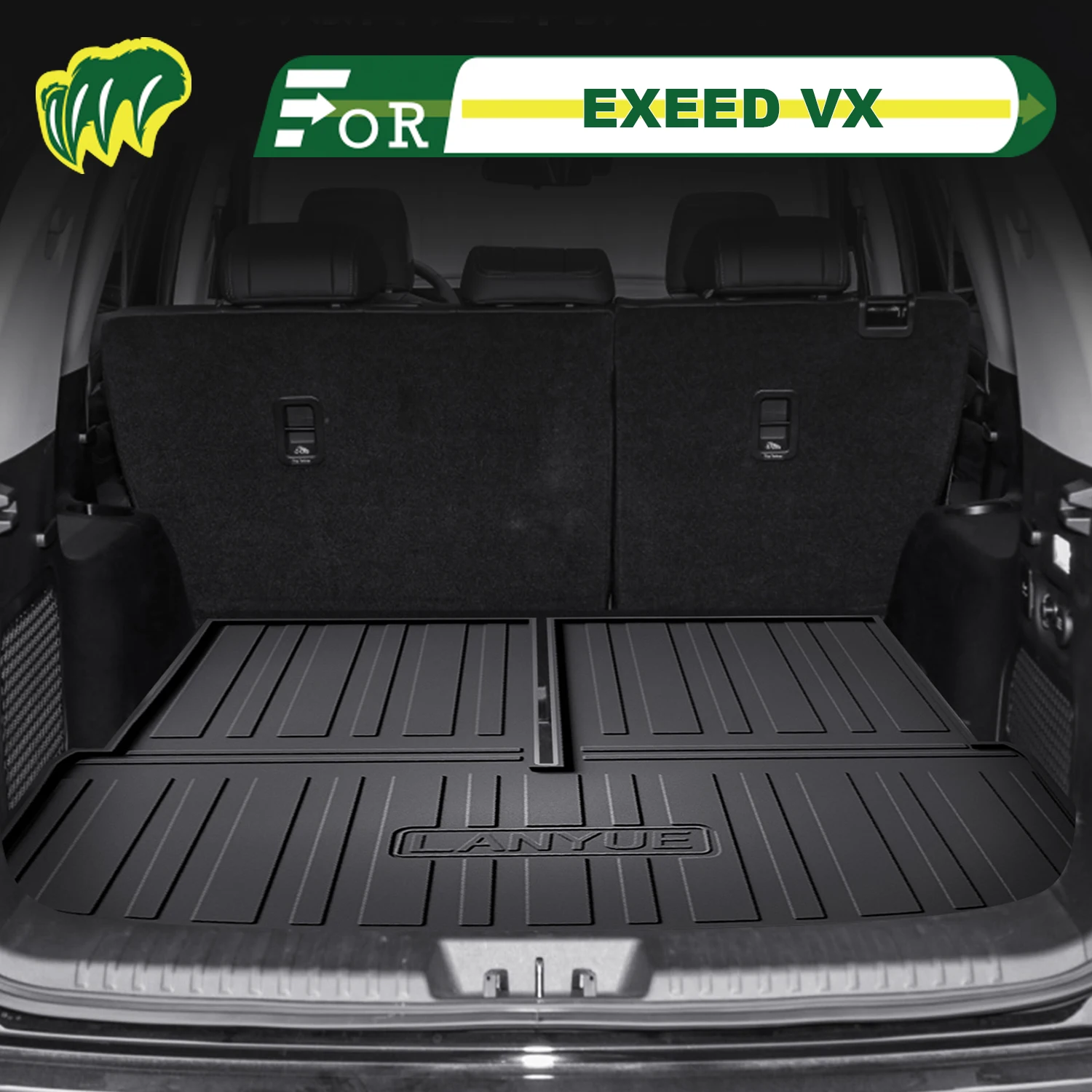 Для Chery EXEED VX 2021-2025 TPE Custom Fit Автомобильный коврик в багажник Всесезонный коврик для багажника 3D-образный коврик для багажника Защитный коврик для заднего багажника
Для Chery EXEED VX 2021-2025 TPE Custom Fit Автомобильный коврик в багажник Всесезонный коврик для багажника 3D-образный коврик для багажника Защитный коврик для заднего багажника