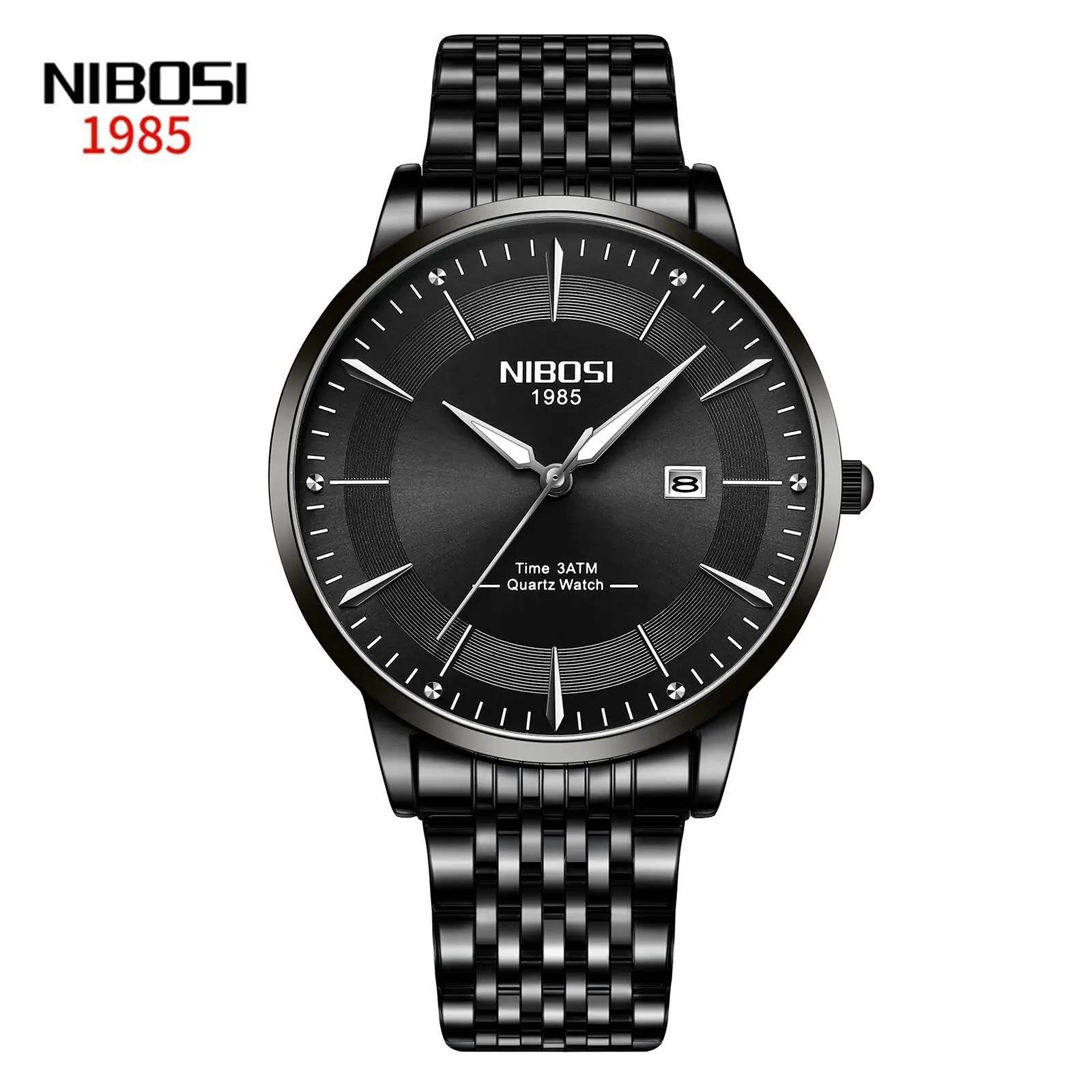 NIBOSI Man Quartz Watches Luxury Watches for Man Luminous Stainless Steel Strap Round Calender Waterproof Man Fashion Clock
NIBOSI Man Quartz Watches Luxury Watches for Man Luminous Stainless Steel Strap Round Calender Waterproof Man Fashion Clock