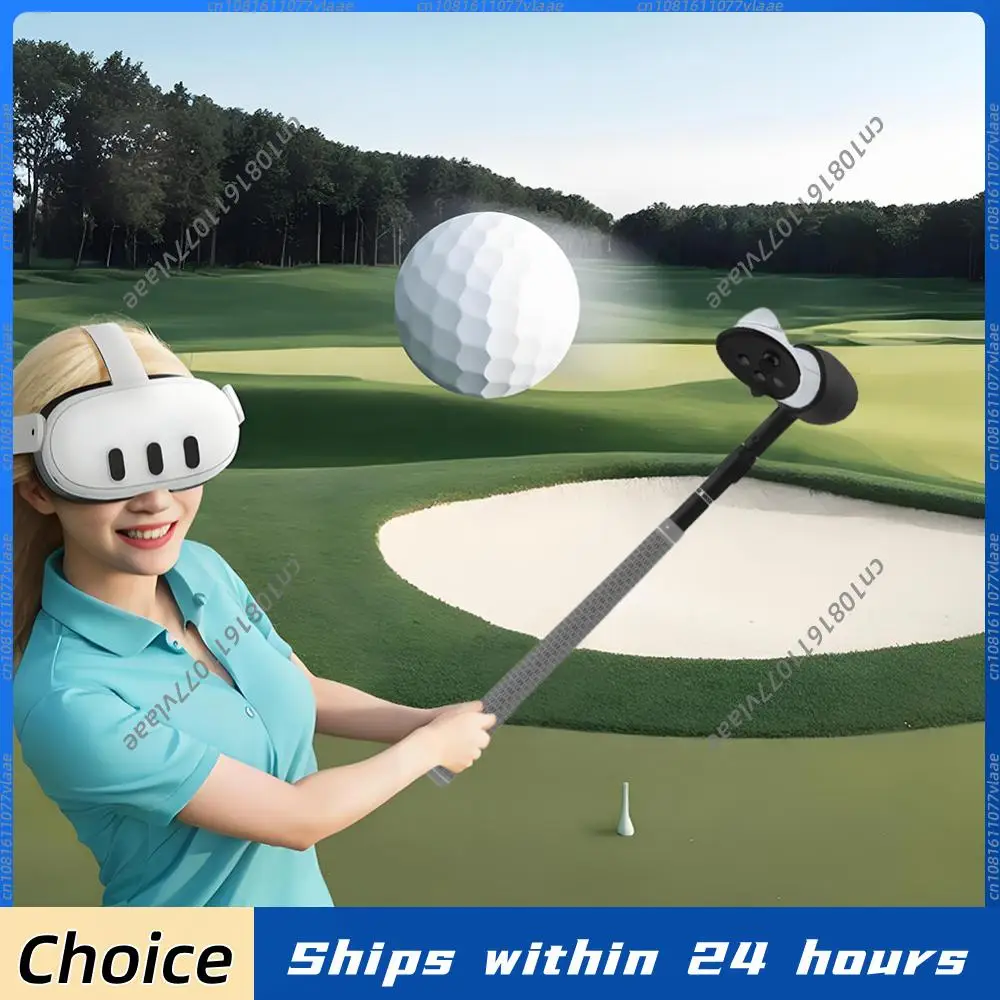 Насадка для VR-гольфа: Нескользящая рукоятка для контроллеров Meta Quest 3S/Quest 3/Quest 2
Насадка для VR-гольфа: Нескользящая рукоятка для контроллеров Meta Quest 3S/Quest 3/Quest 2