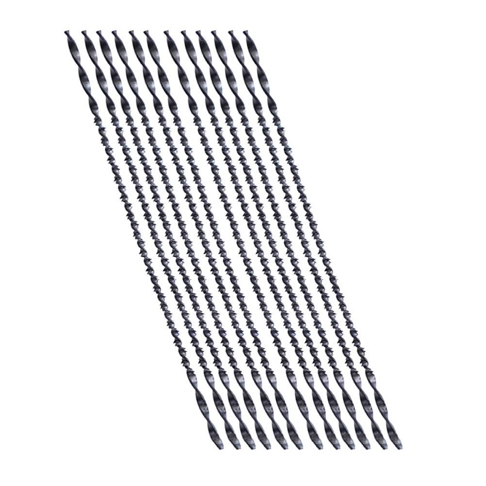 12 Pcs Hand Saw Accessories Curve Sawing Spiral Blades for Scroll Mini Tools 45 # Steel U-shaped 
12 Pcs Hand Saw Accessories Curve Sawing Spiral Blades for Scroll Mini Tools 45 # Steel U-shaped