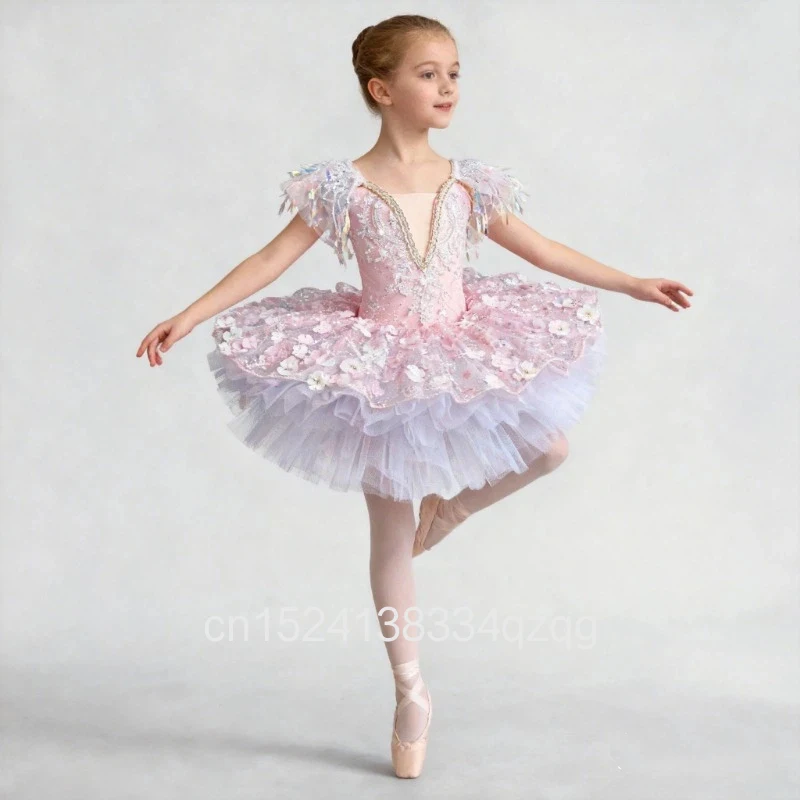 Fashionable Cute Children's Dance Clothing Ballet Dancer Party Dress Swan Dance Princess Show Children's Ballet Dance Clothing
Fashionable Cute Children's Dance Clothing Ballet Dancer Party Dress Swan Dance Princess Show Children's Ballet Dance Clothing