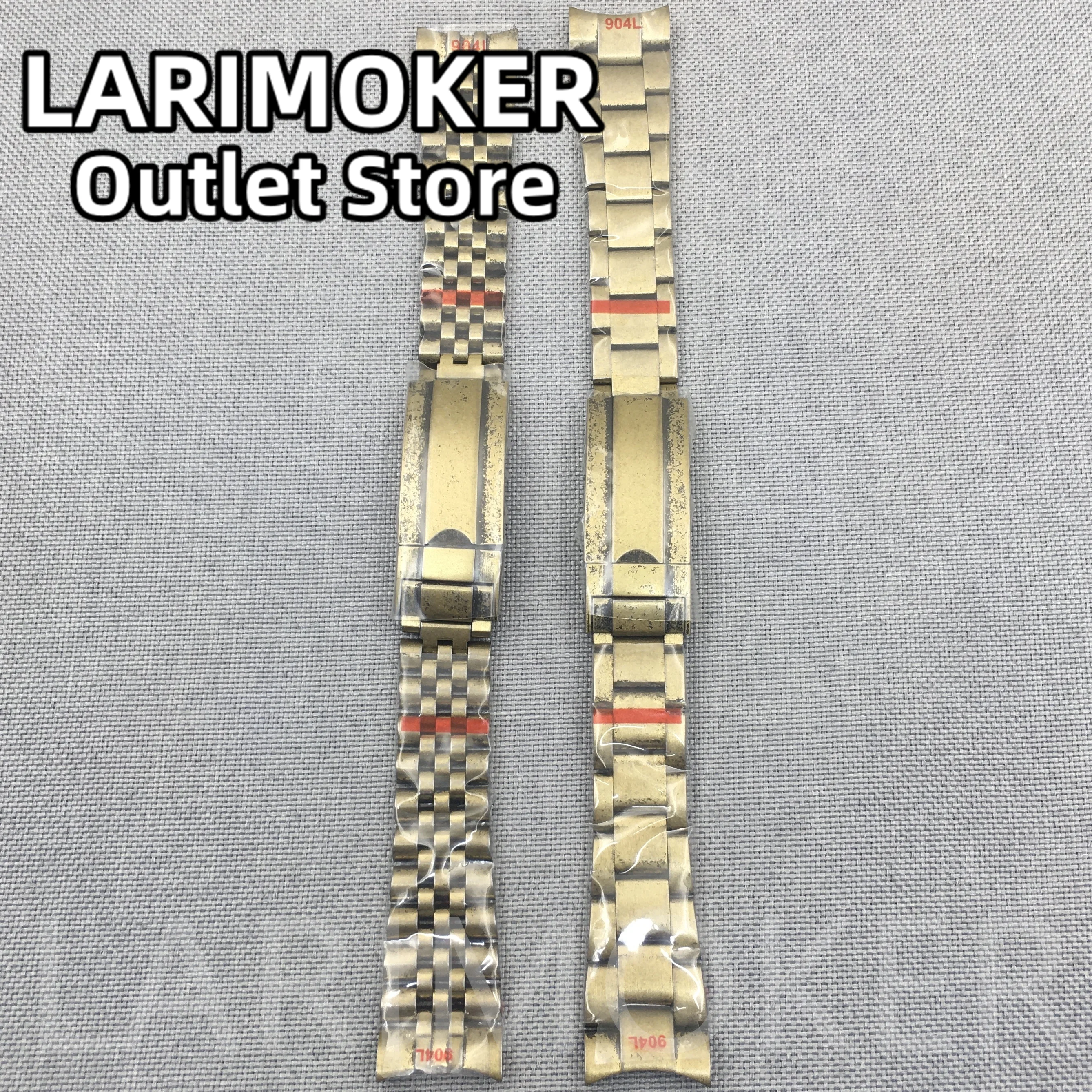 Браслет LARIMOKER мужской из нержавеющей стали, однотонный Бронзовый складной ремешок с пряжкой, подходящий для LARIMOKER 40 мм/41 мм, 20 мм 904L
Браслет LARIMOKER мужской из нержавеющей стали, однотонный Бронзовый складной ремешок с пряжкой, подходящий для LARIMOKER 40 мм/41 мм, 20 мм 904L