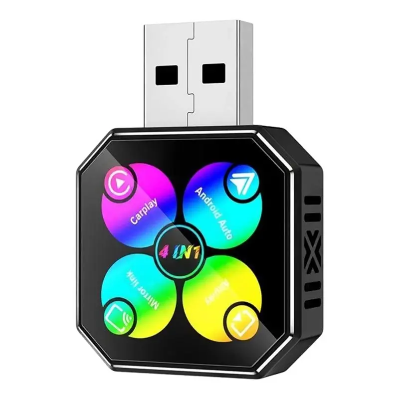A80X-Wireless Carplay 4In1 Smart AI Box Airplay/Mirror Link/Android Auto/Carplay USB Dongle Wired Connectivity
A80X-Wireless Carplay 4In1 Smart AI Box Airplay/Mirror Link/Android Auto/Carplay USB Dongle Wired Connectivity