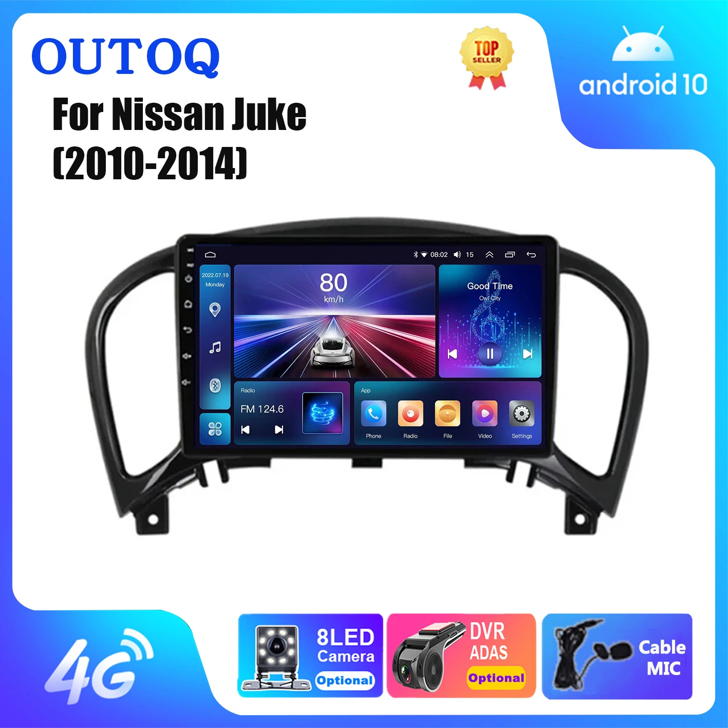 Для Nissan Juke YF15 2010-2014 Android 2din Автомобильный радиоприемник Carplay 2 Din Мультимедийный видеоплеер GPS 4G Навигация Стерео головное устройство
Для Nissan Juke YF15 2010-2014 Android 2din Автомобильный радиоприемник Carplay 2 Din Мультимедийный видеоплеер GPS 4G Навигация Стерео головное устройство