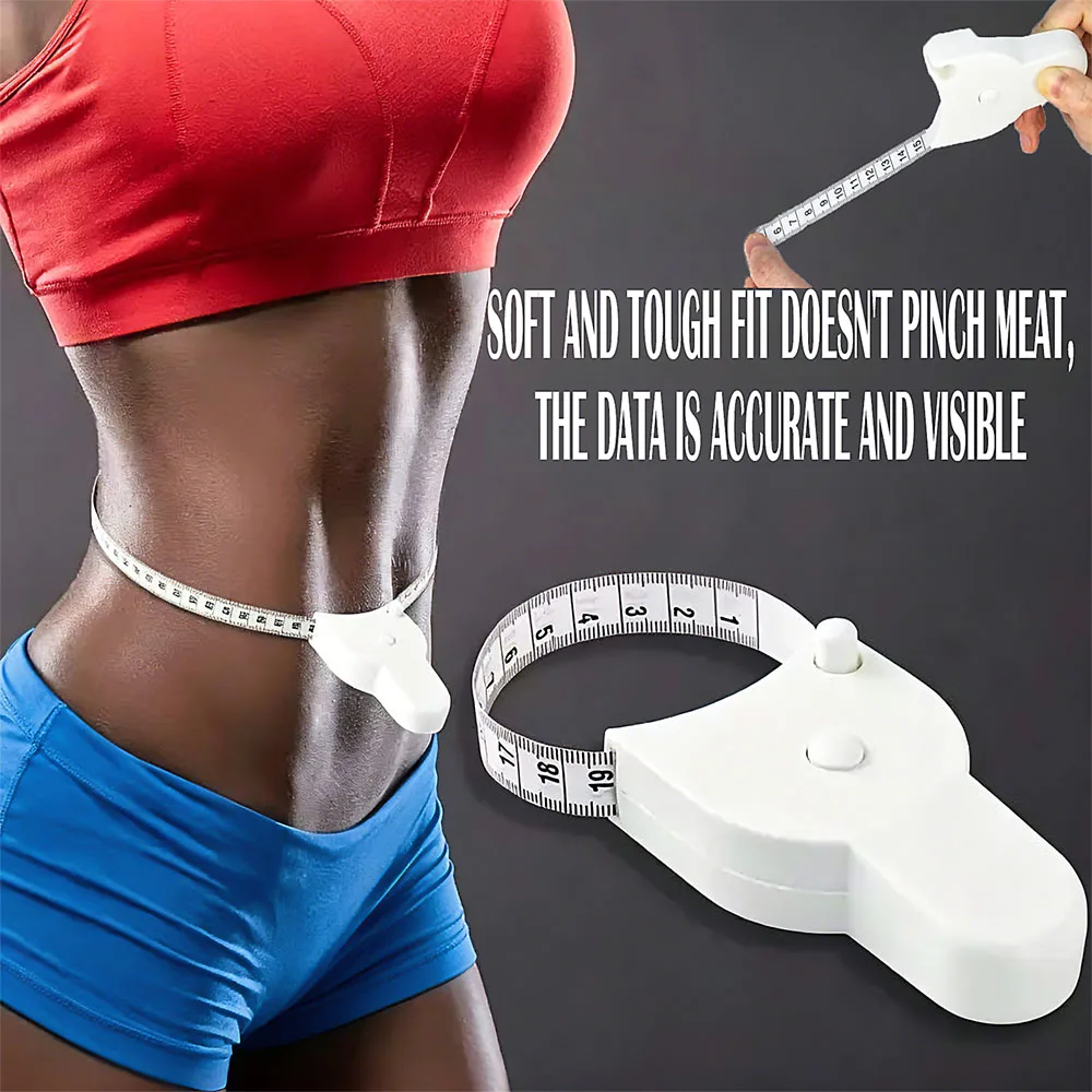150CM Body Measuring Tape Retractable Body Tape Ruler Dual Sided Metric Meter Ruler Fat Weight Loss Fitness Accurate Tool
150CM Body Measuring Tape Retractable Body Tape Ruler Dual Sided Metric Meter Ruler Fat Weight Loss Fitness Accurate Tool