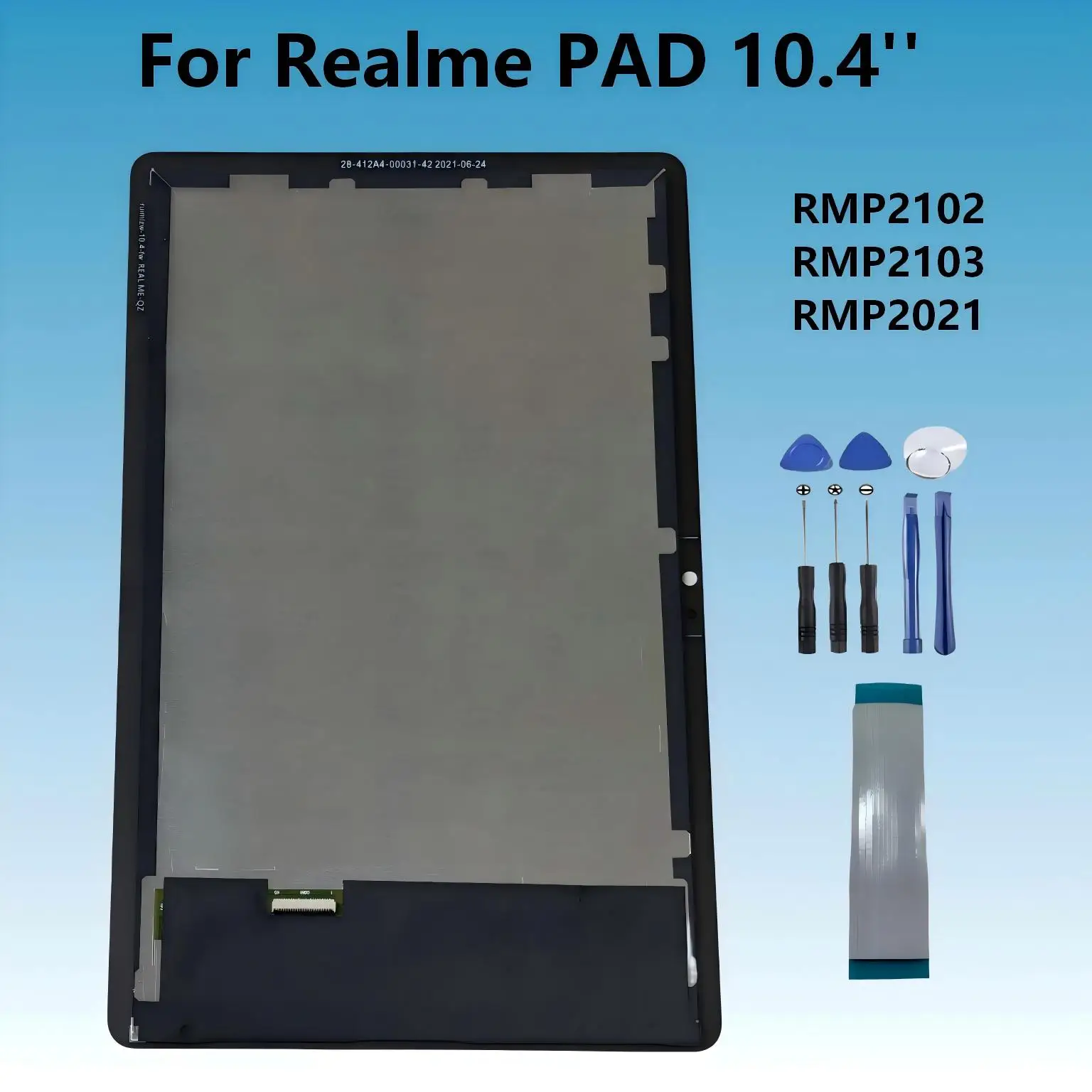 Дисплейный модуль A+ для Realme Pad RMP2102 RMP2103 RMP2021 2102 2103 2021 10.4 дюйма: ЖК-экран, сенсорный экран, дигитайзер, стекло в сборе, запчасти для ремонта
Дисплейный модуль A+ для Realme Pad RMP2102 RMP2103 RMP2021 2102 2103 2021 10.4 дюйма: ЖК-экран, сенсорный экран, дигитайзер, стекло в сборе, запчасти для ремонта