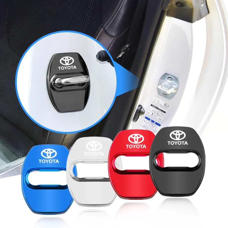 Комплект из 4 защитных накладок на замки дверей автомобиля для Toyota Yaris, Hilux, Prius, Auris, Corolla, Camry, RAV4 – внешние аксессуары
Комплект из 4 защитных накладок на замки дверей автомобиля для Toyota Yaris, Hilux, Prius, Auris, Corolla, Camry, RAV4 – внешние аксессуары