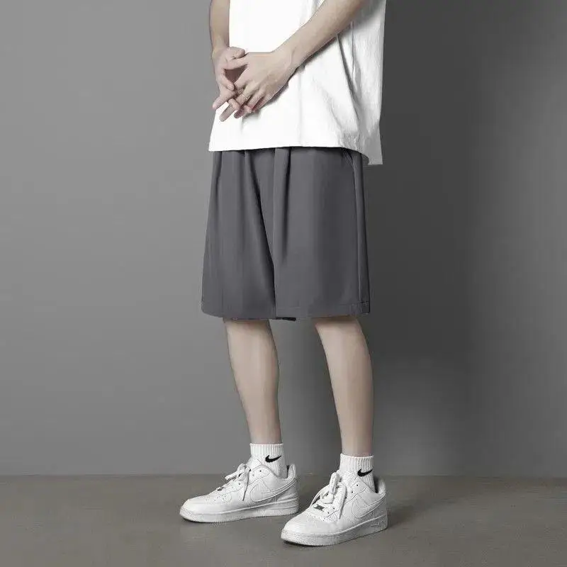 Men's Large Size Ice Silk ort orts Casual Summer Thin Breathable Qui Dry Five-Quarter Pure Color orts Straight Leg Fit
Men's Large Size Ice Silk ort orts Casual Summer Thin Breathable Qui Dry Five-Quarter Pure Color orts Straight Leg Fit