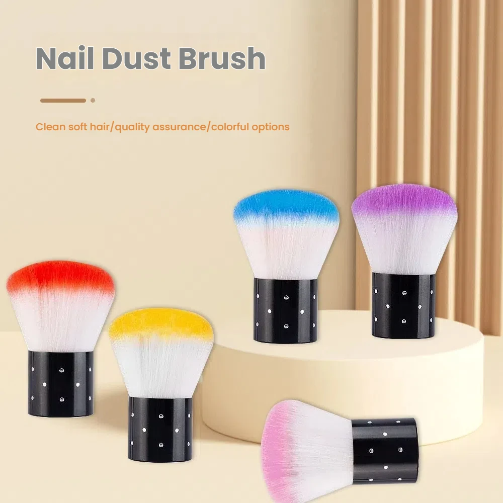 Multicolor Short Handle Nail Art Dust Remover Brush Ideal for Sweeping Away Nail Dust Makeup Powder Soft Cleaner Brush
Multicolor Short Handle Nail Art Dust Remover Brush Ideal for Sweeping Away Nail Dust Makeup Powder Soft Cleaner Brush