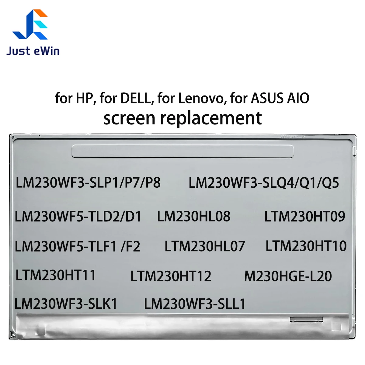 NEW A+ LTM230HL07 LTM230HL08 LTM230HT09 LTM230HT10 LTM230HT11 LTM230HL02 LTM230HT12 FHD 23-Inch 30 Pins LCD Screen Panel AIO IPS
NEW A+ LTM230HL07 LTM230HL08 LTM230HT09 LTM230HT10 LTM230HT11 LTM230HL02 LTM230HT12 FHD 23-Inch 30 Pins LCD Screen Panel AIO IPS
