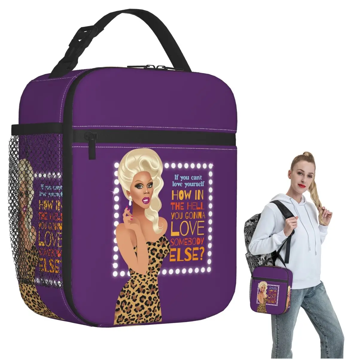 Термосумка для обедов Drag Queen Royalty RuPaul's Drag Race Rupaul RPDR для женщин и детей, герметичная, для еды, термосумка-тоут
Термосумка для обедов Drag Queen Royalty RuPaul's Drag Race Rupaul RPDR для женщин и детей, герметичная, для еды, термосумка-тоут