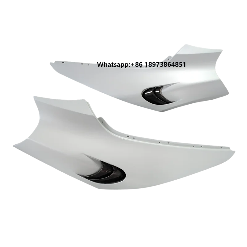 For McLaren 720S to 765LT with Exposed Carbon Front Fender and Mudguard Body Kit Carbon Fiber Parts
For McLaren 720S to 765LT with Exposed Carbon Front Fender and Mudguard Body Kit Carbon Fiber Parts
