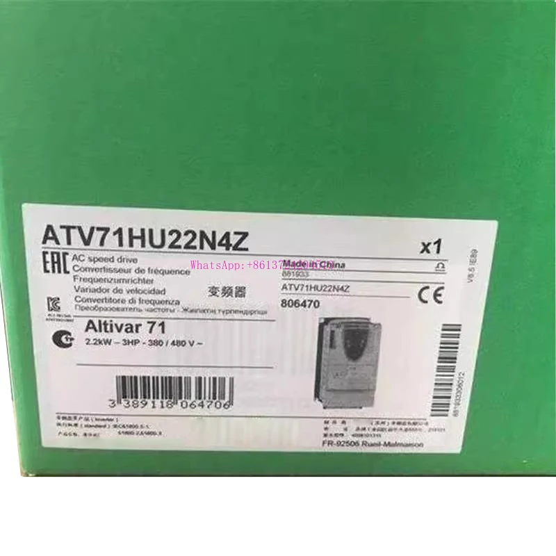 New Original In BOX ATV71HU22N4Z {Warehouse Stock} 1 Year Warranty Shipment Within 24 Hours
New Original In BOX ATV71HU22N4Z {Warehouse Stock} 1 Year Warranty Shipment Within 24 Hours