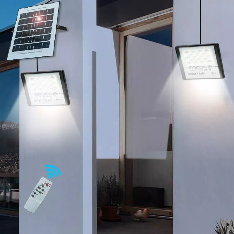 300W LED Solar Street Lights Outdoor Flood Lamps Waterproof Spotlight Emergency Lighting Dusk To Dawn Wall Light For Yard Garden
300W LED Solar Street Lights Outdoor Flood Lamps Waterproof Spotlight Emergency Lighting Dusk To Dawn Wall Light For Yard Garden