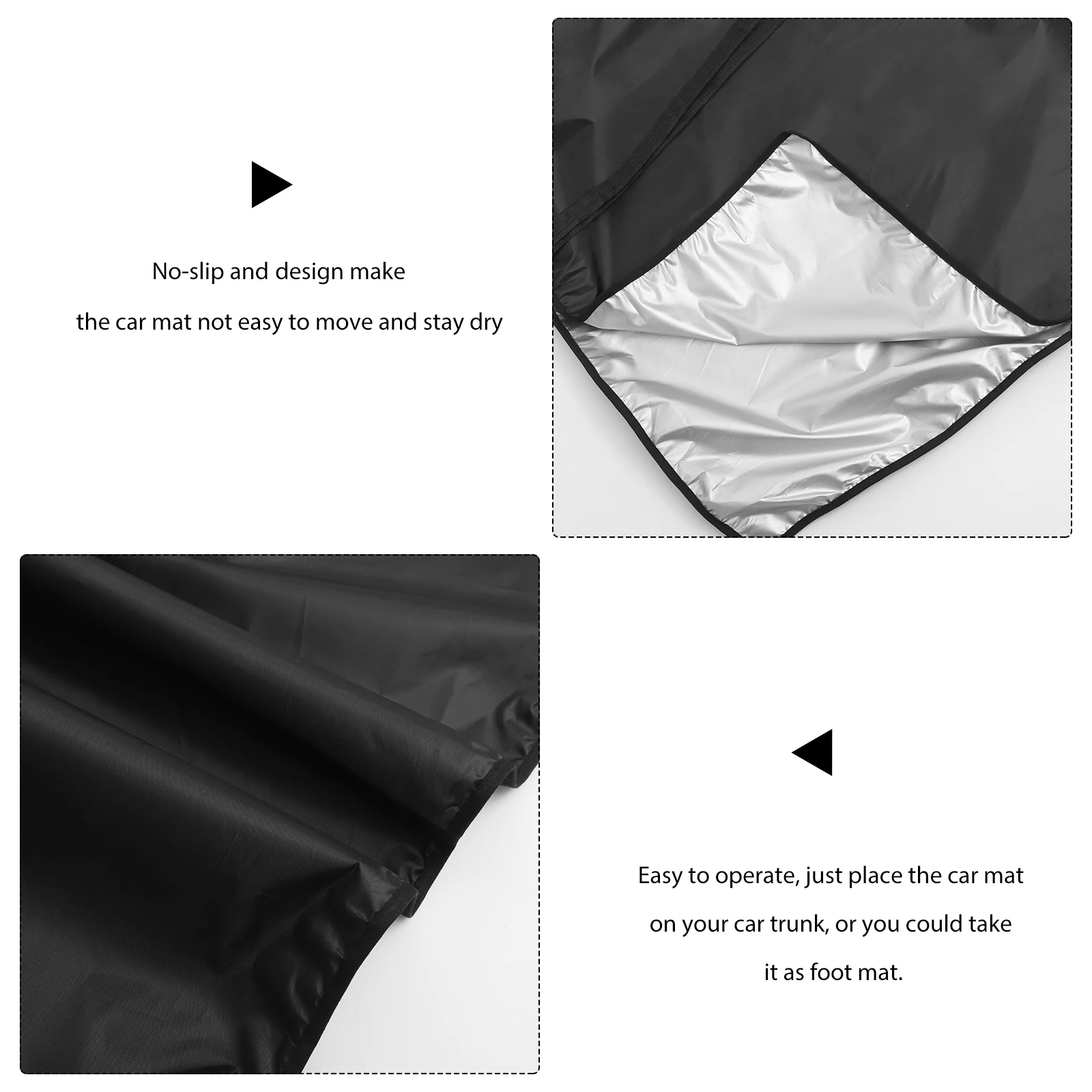 1pc Black Single Layer Mat Waterproof No Slip Car Trunk Liner Easy Cut Fit Most Vehicles Trunk Mats Car Accessories
1pc Black Single Layer Mat Waterproof No Slip Car Trunk Liner Easy Cut Fit Most Vehicles Trunk Mats Car Accessories