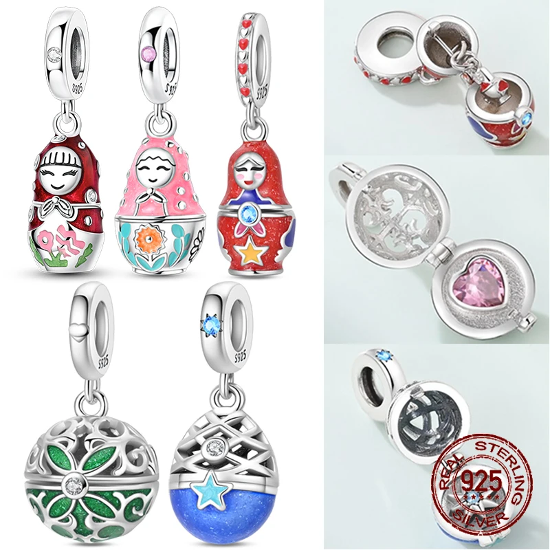 925 Sterling Silver Hot Sale 3D Openable Locket Bracelet Charm Bead Easter Pendant Fit Bracelet Necklace for Women DIY Gift
925 Sterling Silver Hot Sale 3D Openable Locket Bracelet Charm Bead Easter Pendant Fit Bracelet Necklace for Women DIY Gift
