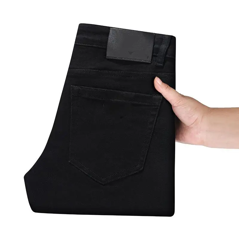 New Men's Clothing Black Jeans High-Quality Minimalist Men's Jeans with Slim Fit and Straight Feet Straight Leg Pants
New Men's Clothing Black Jeans High-Quality Minimalist Men's Jeans with Slim Fit and Straight Feet Straight Leg Pants