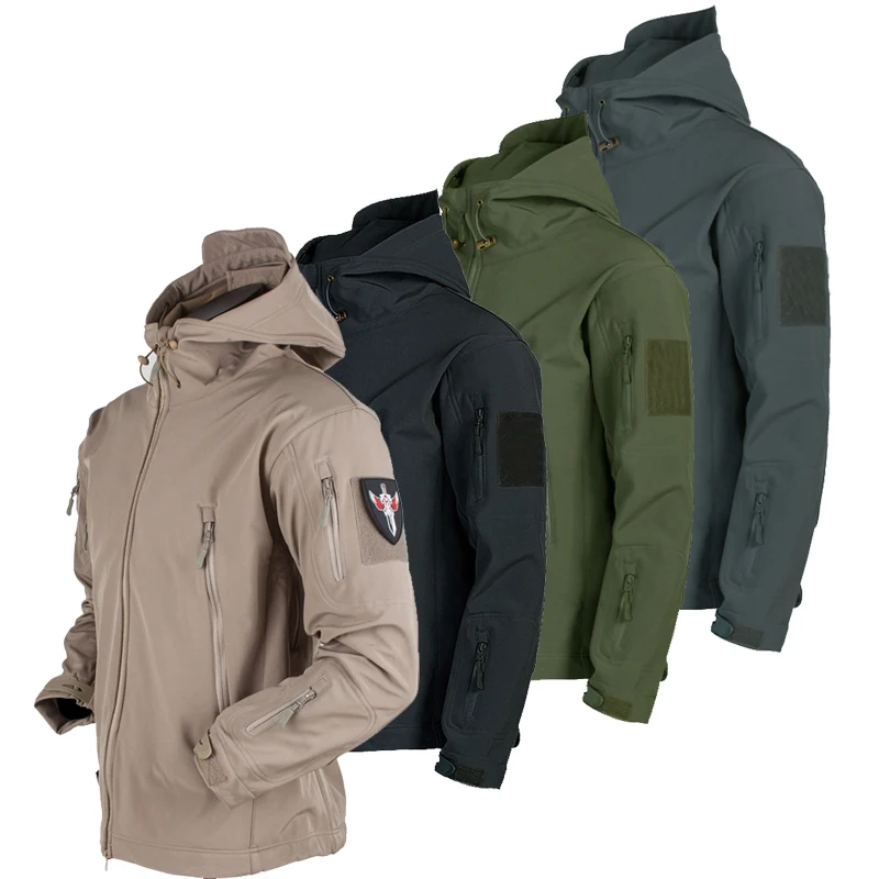 2024 Men Hooded Raincoat Winter Waterproof Skin Tactical Military Jacket Sport Hiking Windbreaker Sunscreen Army Jacket Clothing
2024 Men Hooded Raincoat Winter Waterproof Skin Tactical Military Jacket Sport Hiking Windbreaker Sunscreen Army Jacket Clothing