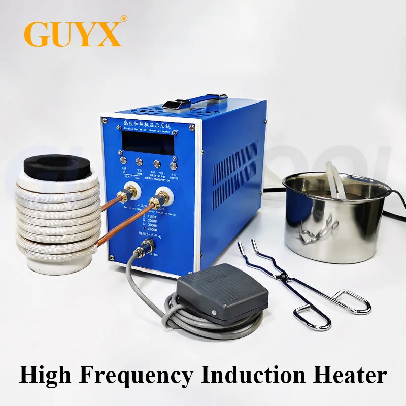 High Frequency Induction Heater Furnace Quenching Melting Furnace Iron Welder Heat Treatment Forging High Frequency Furnace
High Frequency Induction Heater Furnace Quenching Melting Furnace Iron Welder Heat Treatment Forging High Frequency Furnace